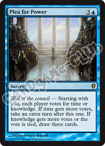 024 / 210 Plea for Power rara (EN) -NEAR MINT-