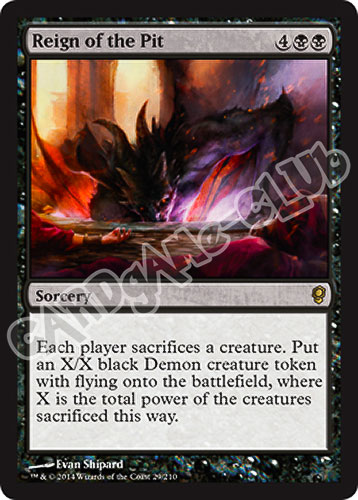 029 / 210 Reign of the Pit rara (EN) -NEAR MINT-