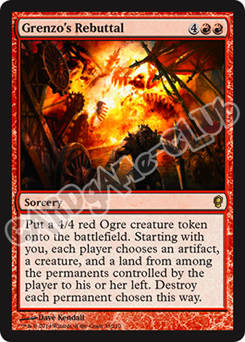 033 / 210 Grenzo's Rebuttal rara (EN) -NEAR MINT-