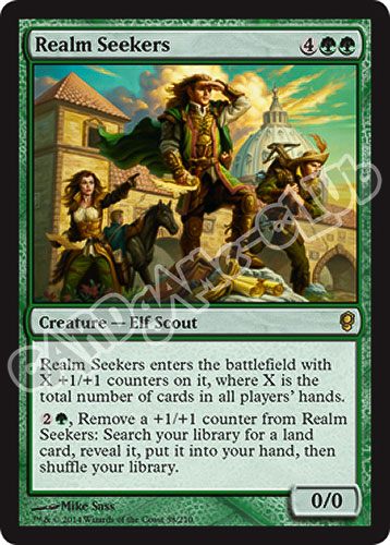 038 / 210 Realm Seekers rara (EN) -NEAR MINT-