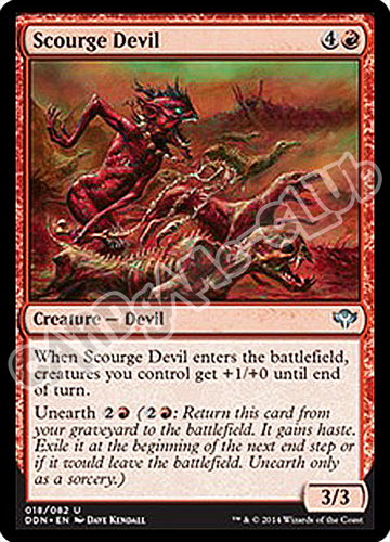 18 / 81 Scourge Devil non comune (EN) -NEAR MINT-