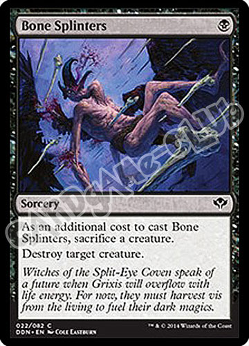 22 / 81 Bone Splinters comune (EN) -NEAR MINT-