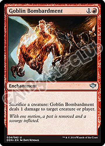 24 / 81 Goblin Bombardment non comune (EN) -NEAR MINT-