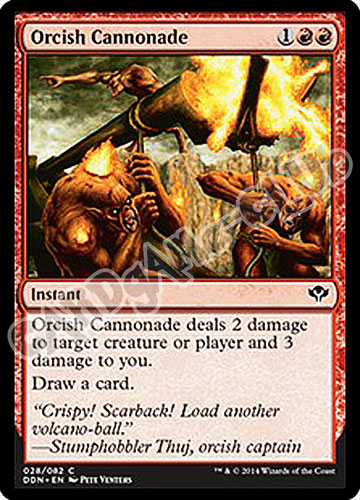 28 / 81 Orcish Cannonade comune (EN) -NEAR MINT-