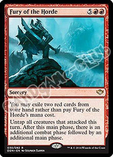 30 / 81 Fury of the Horde rara (EN) -NEAR MINT-