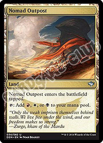 34 / 81 Nomad Outpost non comune (EN) -NEAR MINT-