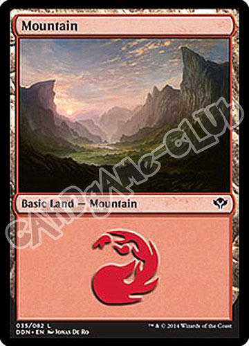 35 / 81 Mountain comune (EN) -NEAR MINT-