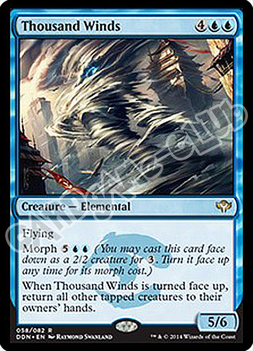 58 / 81 Thousand Winds rara (EN) -NEAR MINT-