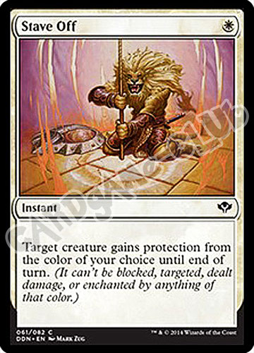 61 / 81 Stave Off comune (EN) -NEAR MINT-
