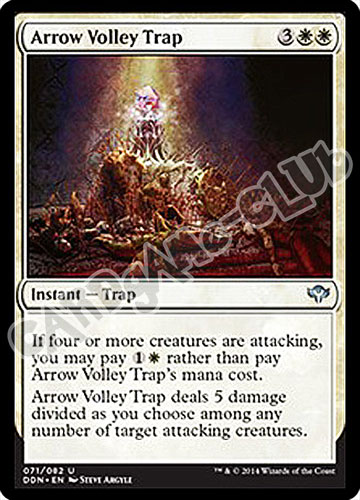 71 / 81 Arrow Volley Trap non comune (EN) -NEAR MINT-