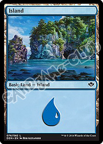 76 / 81 Island comune (EN) -NEAR MINT-