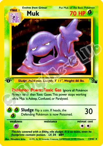 13 / 62 Muk rara foil 1st edition (EN) -NEAR MINT-