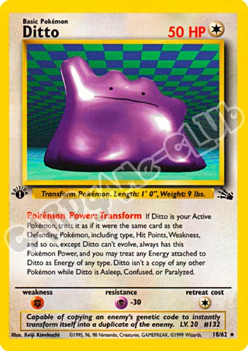 18 / 62 Ditto rara 1st edition (EN) -NEAR MINT-