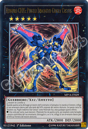 MP14-IT029 Numero C105: Pugile Indomito Comet Cestus comune 1a Edizione (IT) -NEAR MINT-