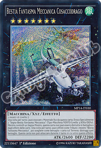 MP14-IT030 Bestia Fantasma Meccanica Cosaccodrago comune 1a Edizione (IT) -NEAR MINT-