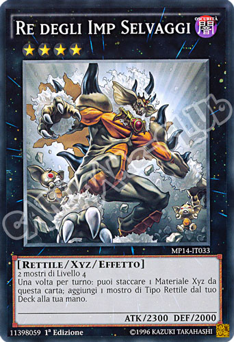 MP14-IT033 Re degli Imp Selvaggi comune 1a Edizione (IT) -NEAR MINT-