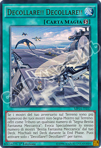 MP14-IT037 Decollare!! Decollare!! ultra rara 1a Edizione (IT) -NEAR MINT-