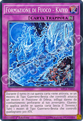MP14-IT050 Formazione di Fuoco - Kaiyo comune 1a Edizione (IT) -NEAR MINT-