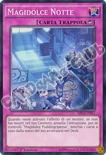 MP14-IT051 Magidolce Notte super rara 1a Edizione (IT) -NEAR MINT-
