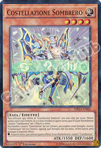 MP14-IT060 Costellazione Sombrero super rara 1a Edizione (IT) -NEAR MINT-