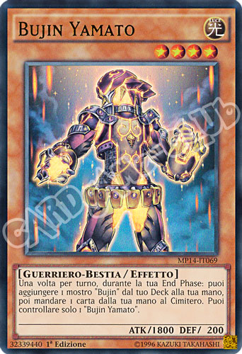 MP14-IT069 Bujin Yamato ultra rara 1a Edizione (IT) -NEAR MINT-