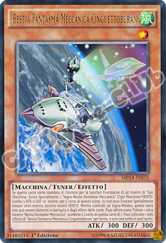 MP14-IT075 Bestia Fantasma Meccanica Cinguettoburan rara 1a Edizione (IT) -NEAR MINT-