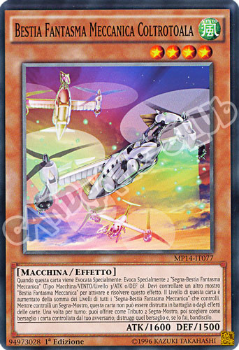 MP14-IT077 Bestia Fantasma Meccanica Coltrotoala comune 1a Edizione (IT) -NEAR MINT-