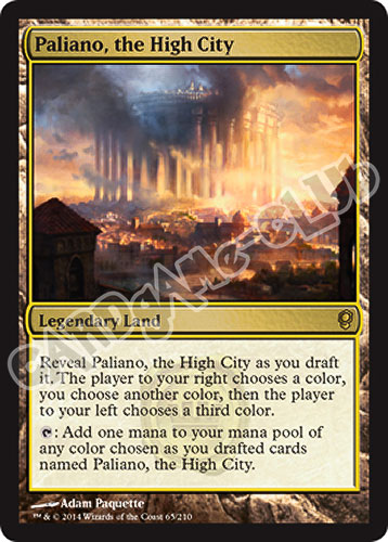 065 / 210 Paliano, the High City rara (EN) -NEAR MINT-