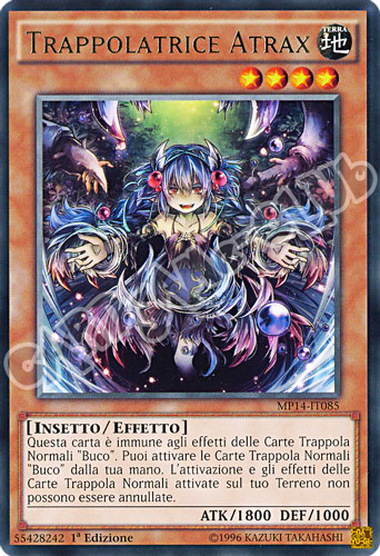 MP14-IT085 Trappolatrice Atrax rara 1a Edizione (IT) -NEAR MINT-