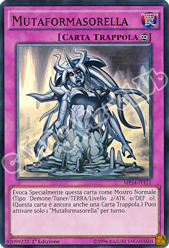 MP14-IT111 Mutaformasorella ultra rara 1a Edizione (IT) -NEAR MINT-