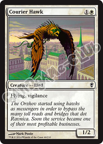 068 / 210 Courier Hawk comune (EN) -NEAR MINT-