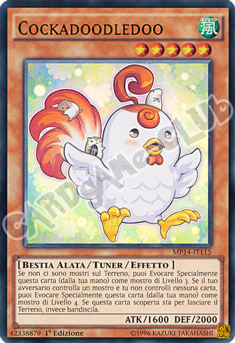 MP14-IT115 Cockadoodledoo ultra rara 1a Edizione (IT) -NEAR MINT-