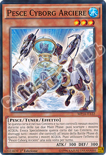 MP14-IT122 Pesce Cyborg Arciere comune 1a Edizione (IT) -NEAR MINT-