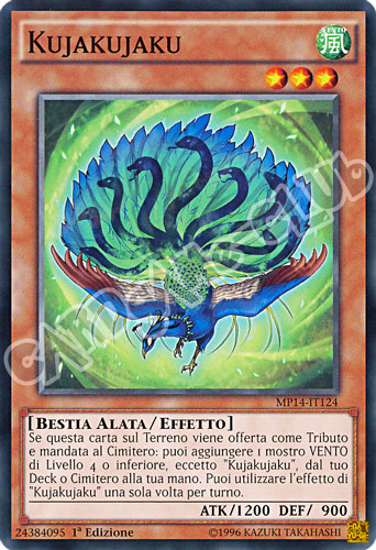 MP14-IT124 Kujakujaku comune 1a Edizione (IT) -NEAR MINT-