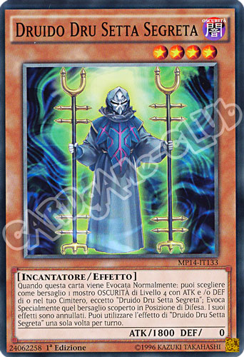 MP14-IT133 Druido Dru Setta Segreta comune 1a Edizione (IT) -NEAR MINT-