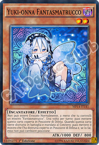 MP14-IT141 Yuki-onna Fantasmatrucco comune 1a Edizione (IT) -NEAR MINT-