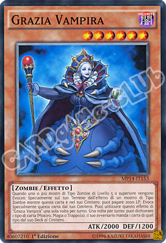 MP14-IT153 Grazia Vampira comune 1a Edizione (IT) -NEAR MINT-