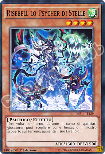 MP14-IT159 Risebell lo Psycher di Stelle comune 1a Edizione (IT) -NEAR MINT-