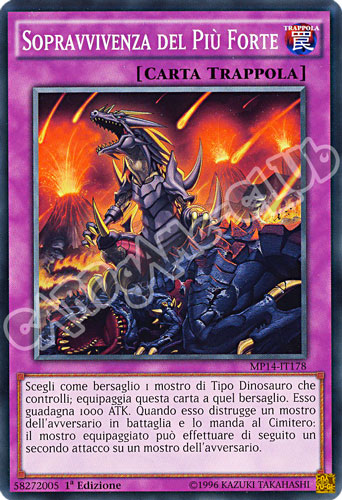 MP14-IT178 Sopravvivenza del Piu' Forte comune 1a Edizione (IT) -NEAR MINT-