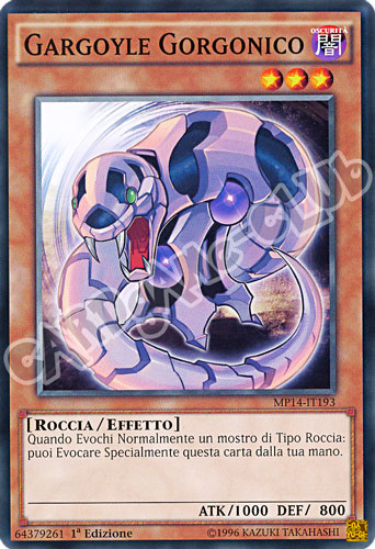 MP14-IT193 Gargoyle Gorgonico comune 1a Edizione (IT) -NEAR MINT-