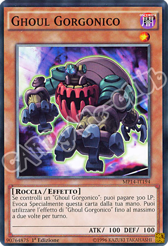 MP14-IT194 Ghoul Gorgonico comune 1a Edizione (IT) -NEAR MINT-
