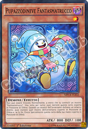 MP14-IT202 Pupazzodineve Fantasmatrucco comune 1a Edizione (IT) -NEAR MINT-
