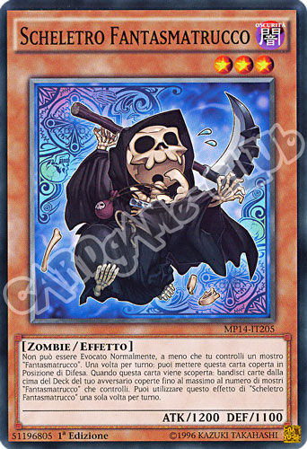 MP14-IT205 Scheletro Fantasmatrucco comune 1a Edizione (IT) -NEAR MINT-