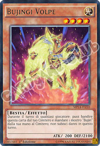 MP14-IT210 Bujingi Volpe rara 1a Edizione (IT) -NEAR MINT-