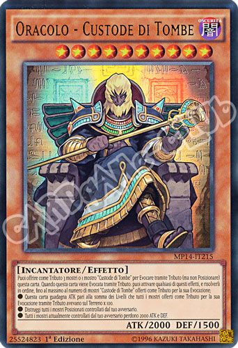 MP14-IT215 Oracolo - Custode di Tombe ultra rara 1a Edizione (IT) -NEAR MINT-