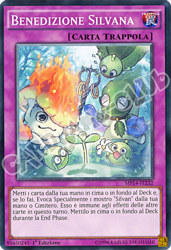 MP14-IT232 Benedizione Silvana comune 1a Edizione (IT) -NEAR MINT-