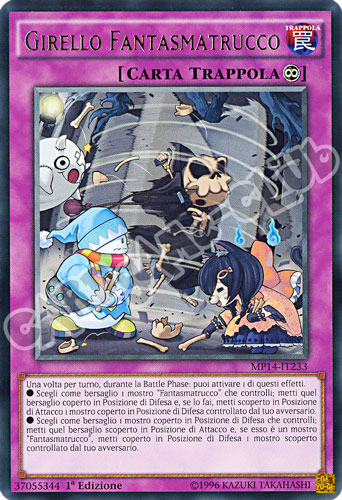 MP14-IT233 Girello Fantasmatrucco rara 1a Edizione (IT) -NEAR MINT-