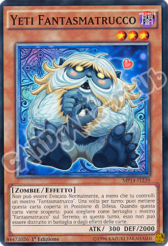 MP14-IT239 Yeti Fantasmatrucco comune 1a Edizione (IT) -NEAR MINT-