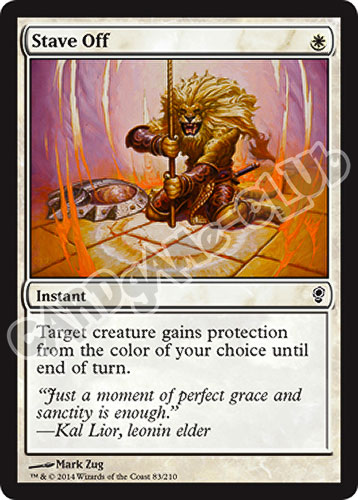 083 / 210 Stave Off comune (EN) -NEAR MINT-