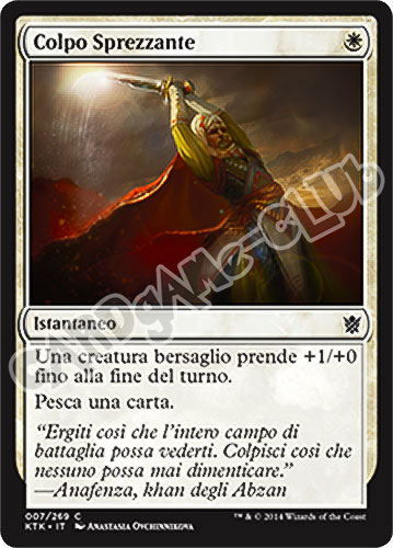 007 / 269 Colpo Sprezzante comune (IT) -NEAR MINT-